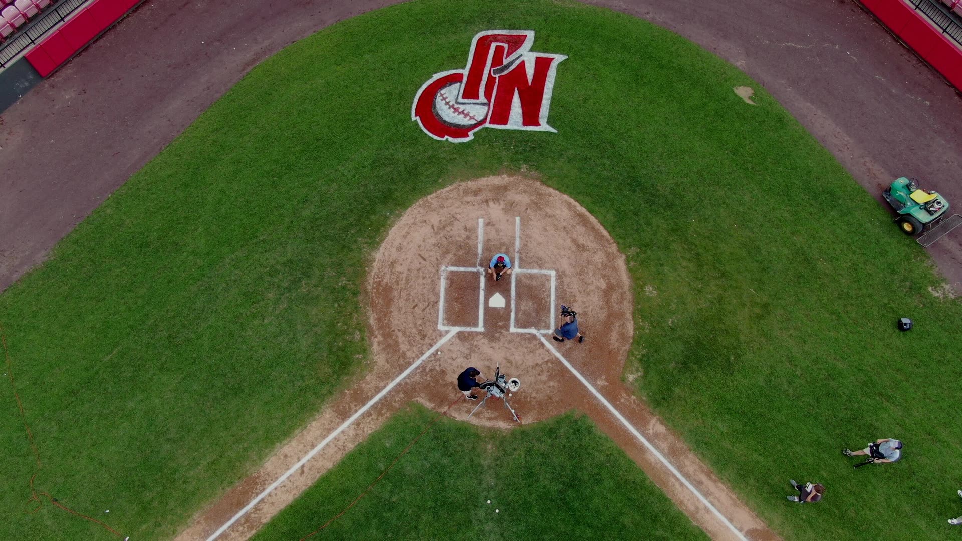 MLB stadium aerial